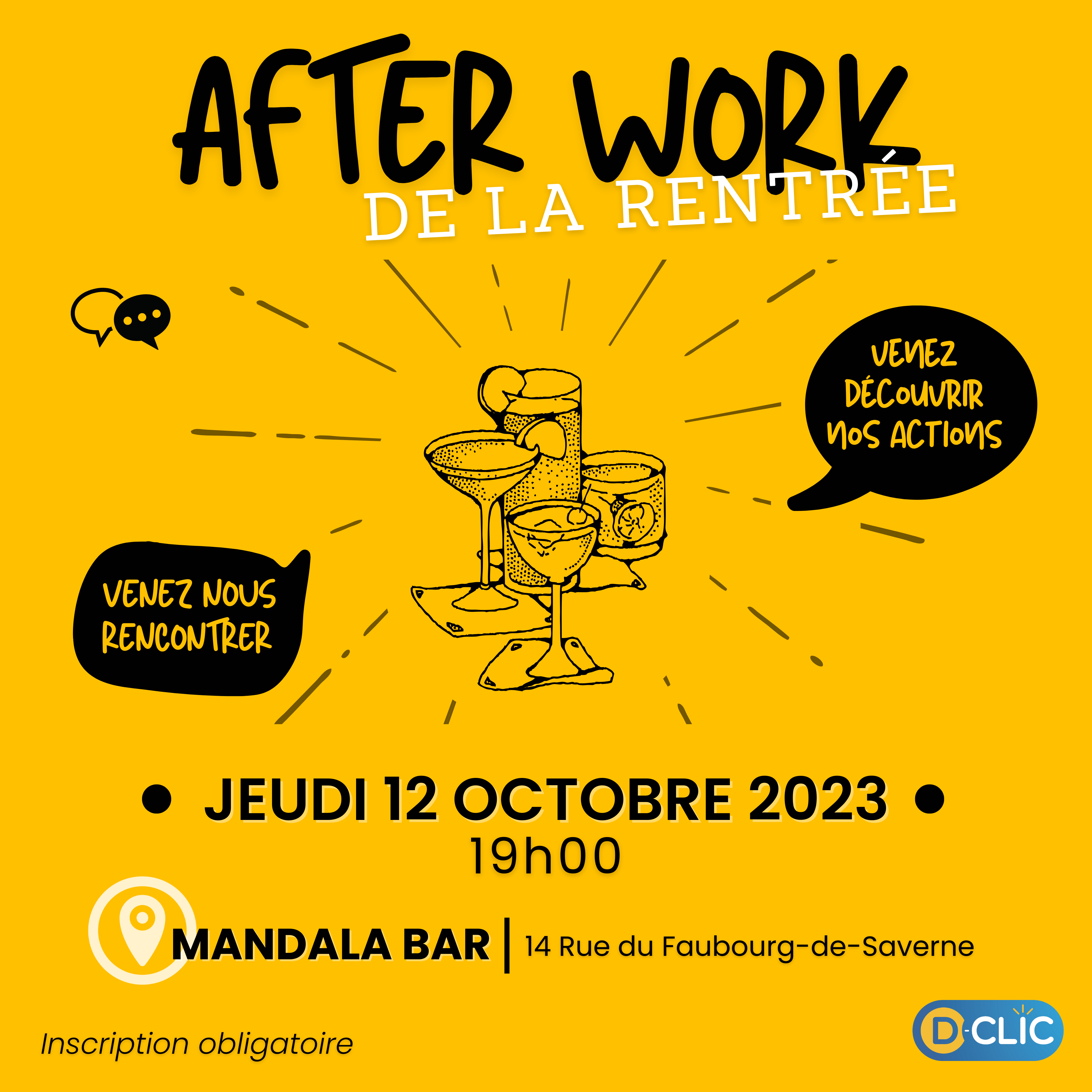 Afterwork de la rentrée !