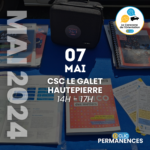 D-Clic Permanences Caravane (CSC Le Galet) - Mercredi 7 mai