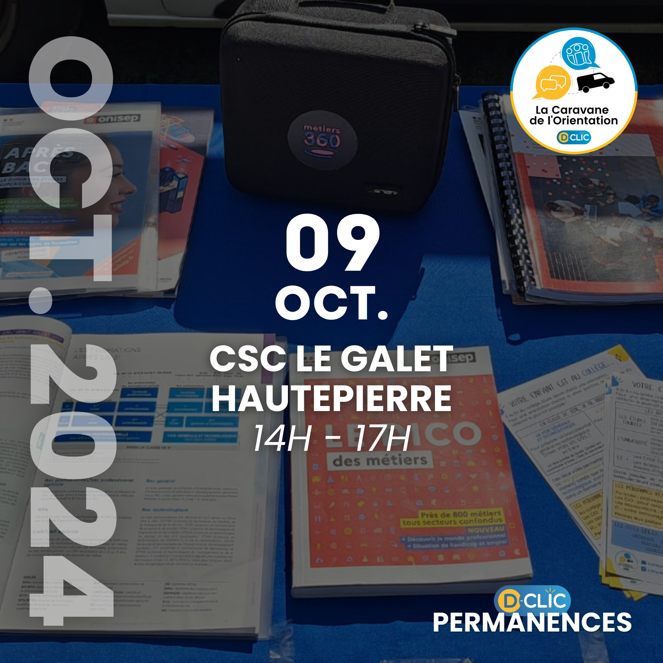 D-Clic Permanences Caravane (CSC Le Galet) - Mercredi 9 octobre