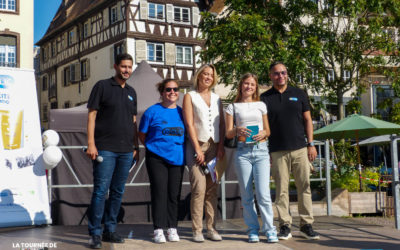 Finale de la Tournée de la Dictée pour Tous à Strasbourg – Place Kléber !