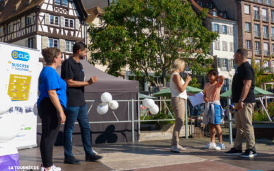 Finale de la Tournée de la Dictée pour Tous à Strasbourg – Place Kléber !