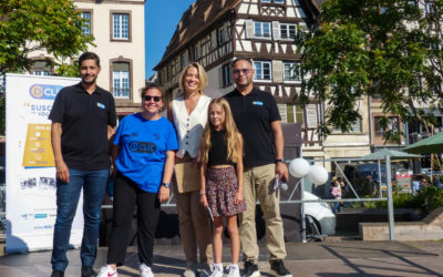 Finale de la Tournée de la Dictée pour Tous à Strasbourg – Place Kléber !