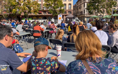 Finale de la Tournée de la Dictée pour Tous à Strasbourg – Place Kléber !