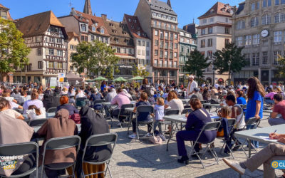 Finale de la Tournée de la Dictée pour Tous à Strasbourg – Place Kléber !