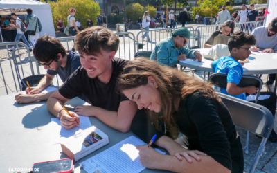 Finale de la Tournée de la Dictée pour Tous à Strasbourg – Place Kléber !