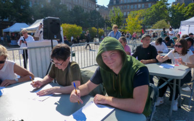 Finale de la Tournée de la Dictée pour Tous à Strasbourg – Place Kléber !