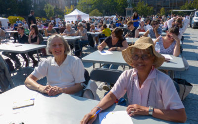 Finale de la Tournée de la Dictée pour Tous à Strasbourg – Place Kléber !