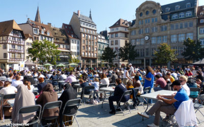 Finale de la Tournée de la Dictée pour Tous à Strasbourg – Place Kléber !