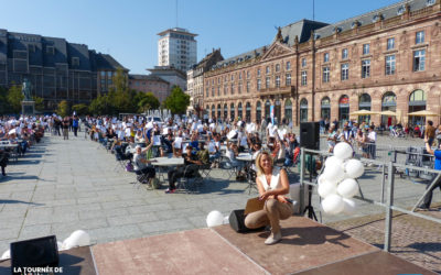 Finale de la Tournée de la Dictée pour Tous à Strasbourg – Place Kléber !