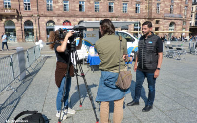 Finale de la Tournée de la Dictée pour Tous à Strasbourg – Place Kléber !