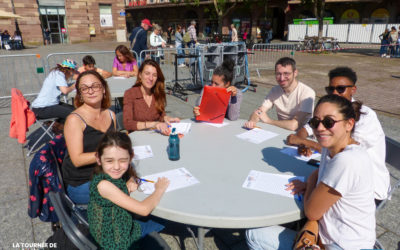 Finale de la Tournée de la Dictée pour Tous à Strasbourg – Place Kléber !