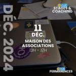 D-Clic Permanences Stages (MDAS) - Mercredi 11 décembre