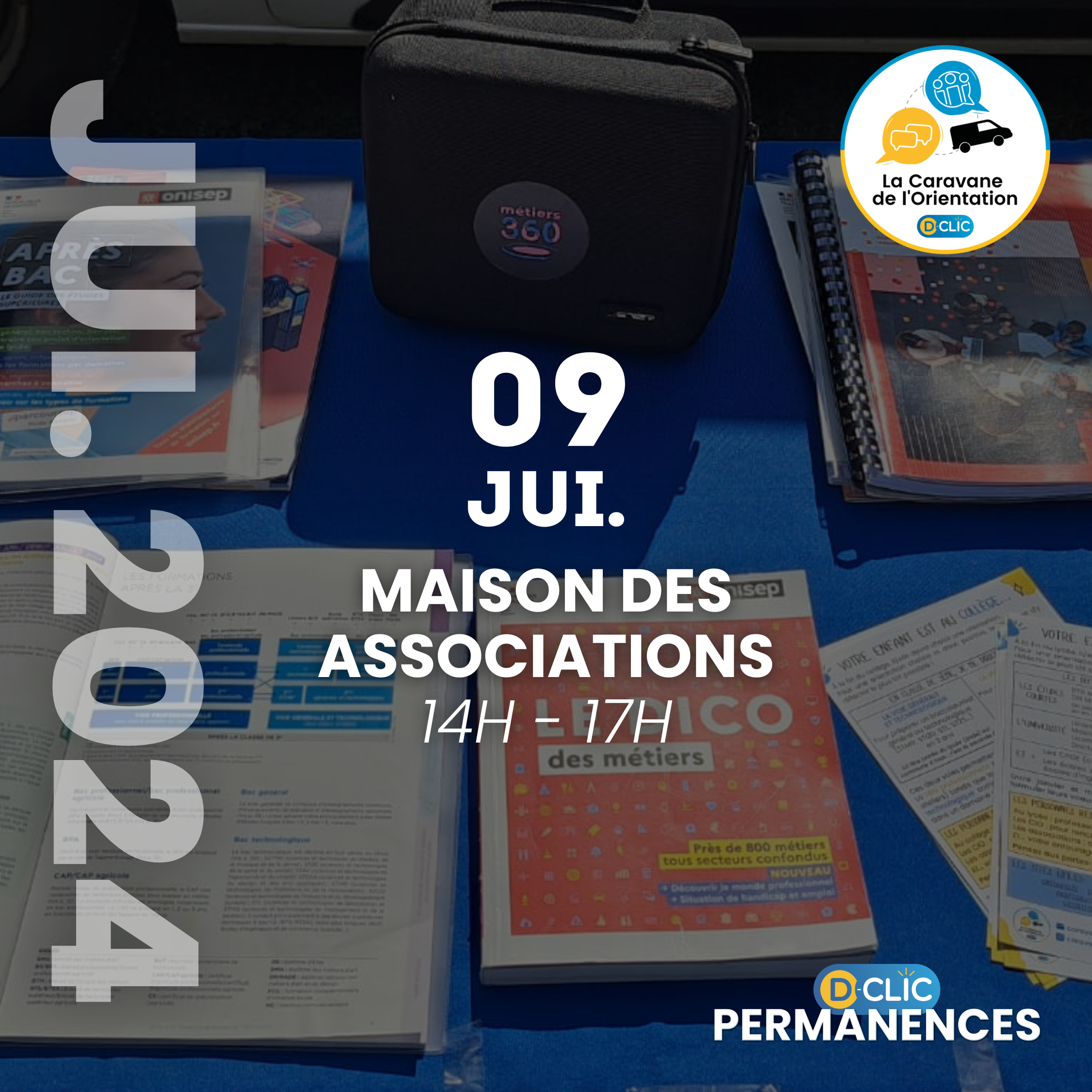 D-Clic Permanences Caravane (MDAS) - Mercredi 9 juillet