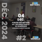 Forum des métiers de l’informatique et du numérique #2 - Collège Evariste Galois